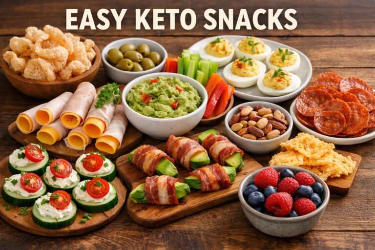 Easy Keto Snacks Low Calorie