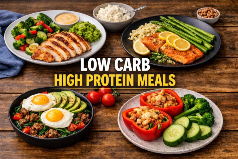 Low Carb High Protein Meals