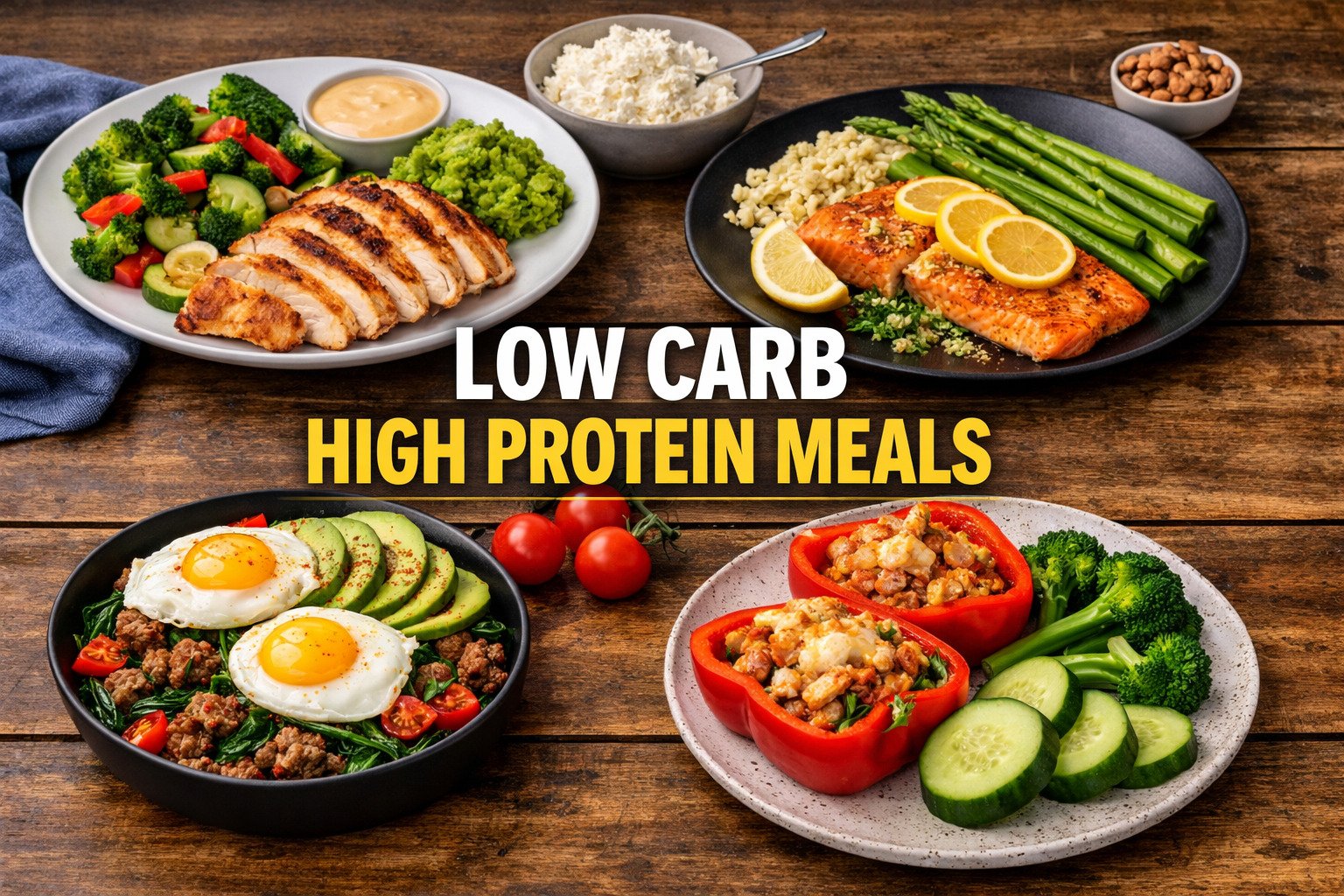 Low Carb High Protein Meals