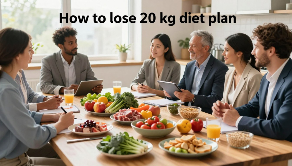 How to lose 20 kg diet plan