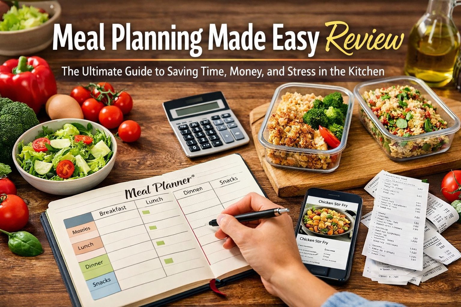 Meal Plan‌ning Made‌ Easy