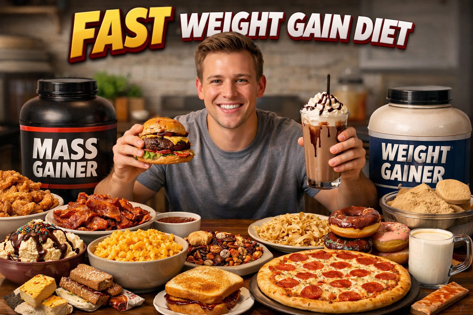 How​ do I gain weig‍ht so​ fast