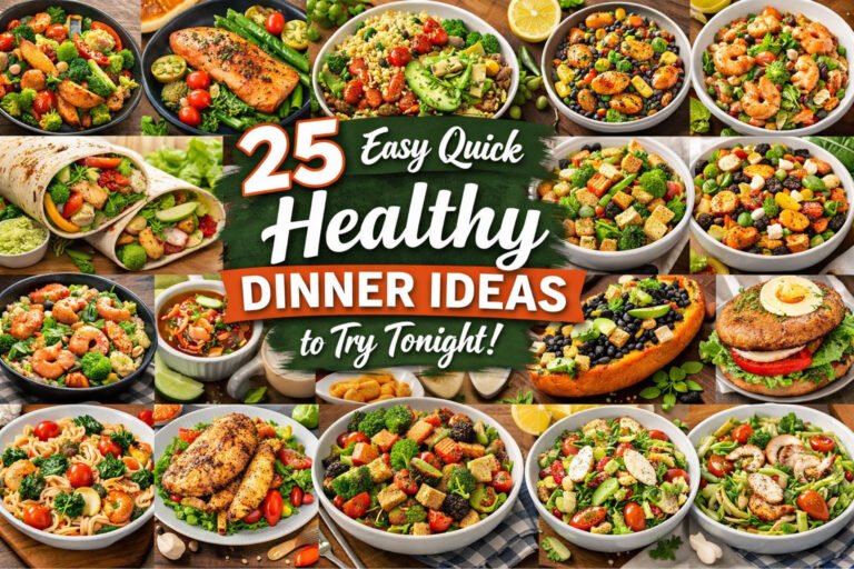 E⁠a‍sy Quic‌k Hea‍lthy⁠ Dinner Ide⁠as