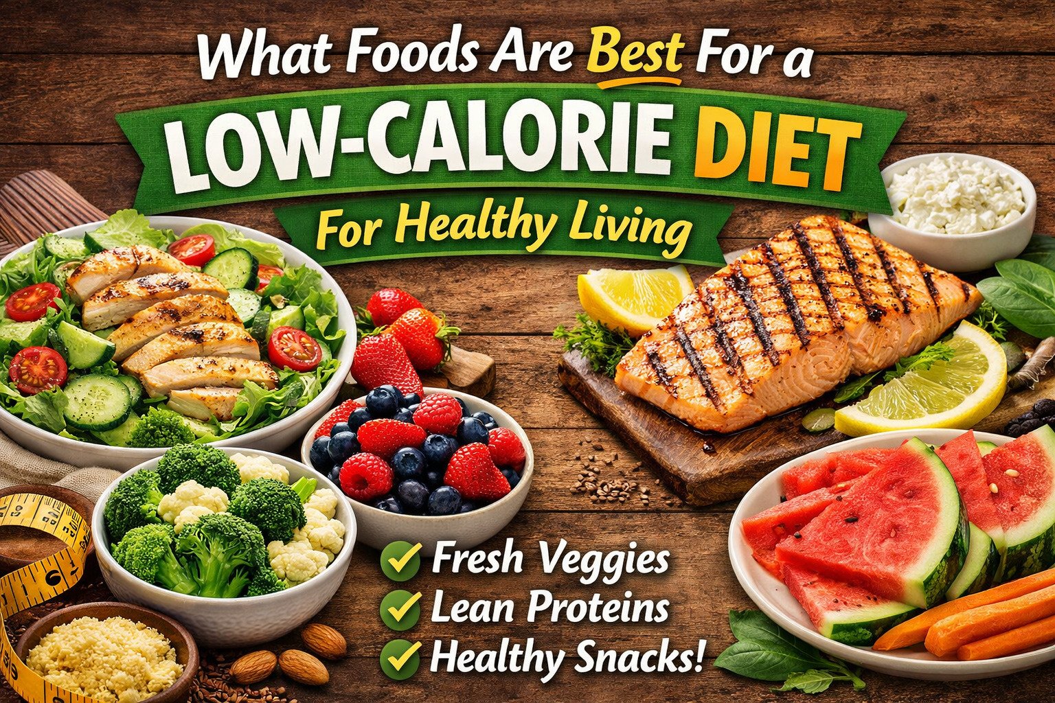 What Foods are Be⁠st For​ a Low-Calor‍ie⁠ Die‌t