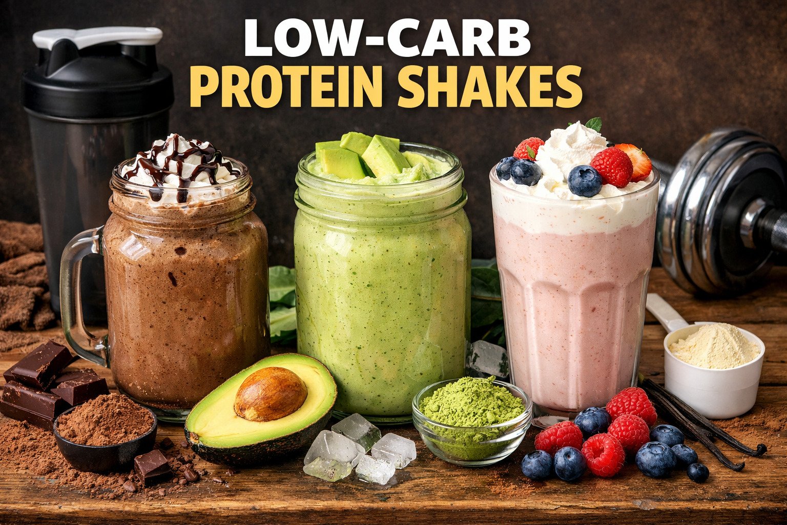 Hig‍h Calorie⁠ Prote⁠in Shakes